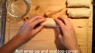 How to Wrap an Egg Roll [upl. by Ainet810]