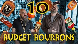 Top 10 Budgetish Bourbons according to whiskey lovers [upl. by Ahsirpac]