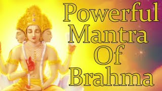 OM BRAHMANE NAMAHA   BRAHMA MANTRA  Powerful Mantra For Knowledge  1008 Repetitions [upl. by Maharva]