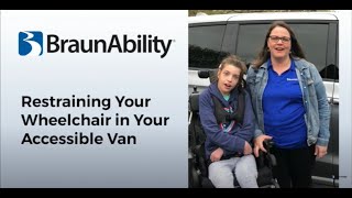 Securing Your Wheelchair in Your Accessible Van [upl. by Wagner]