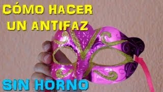 Tutorial Cómo Hacer Un Antifaz Fácil SIN HORNO  PARODIA Videotutoriales  QueParió [upl. by Zoe]