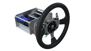 DIY Simulator steering wheel tutorial [upl. by Akener]