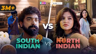 When South Indian Dates North Indian  Ft Siddharth Bodke amp Mugdha Agarwal  RVCJ Media [upl. by Akcirehs]