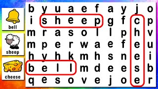 Find the Hidden Word Word Search for Kids [upl. by Onivag]
