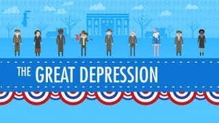 The Great Depression Crash Course US History 33 [upl. by Hiro]