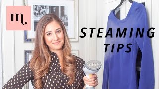 How To Steam Your Clothes The Right Way [upl. by Muslim]