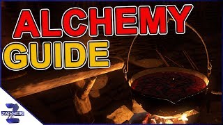 Beginners Alchemy Guide Kingdom Come Deliverance How to do Alchemy [upl. by Naelopan511]