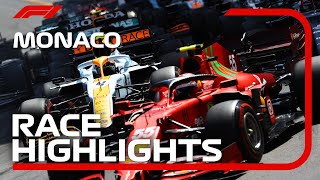 Race Highlights  2021 Monaco Grand Prix [upl. by Sato]