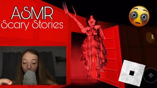 ASMR Roblox Scary Stories Pt 2FACECAMwhisperrambling✨ [upl. by Damle264]