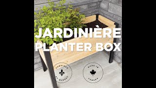 Jardinière à assembler [upl. by Gargan268]