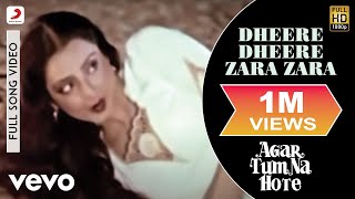 RD Burman  Dheere Dheere Zara Zara Best VideoAgar Tum Na HoteRekhaAsha Bhosle [upl. by Uos438]