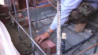 Building a Brick Chimney [upl. by Mitzi]