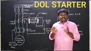 Dol starter working principle operation in tamil [upl. by Lletnwahs]