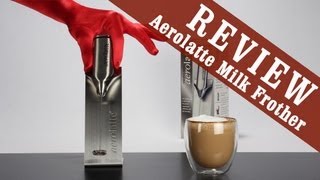 Aerolatte Milk Frother  Exclusive Review [upl. by Goles741]