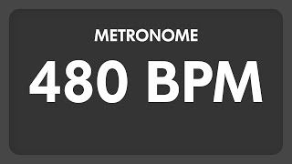 480 BPM  Metronome [upl. by Tayyebeb835]