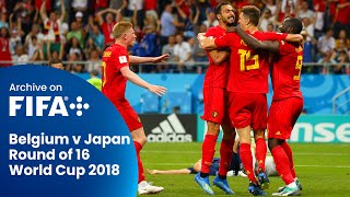 Full Match Belgium v Japan 2018 FIFA World Cup [upl. by Bergquist]