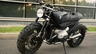 BMW R1200 R  A Scrambler Motorcycle for Lazareth [upl. by Lenoel932]