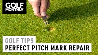 The Best Way To Repair A Pitch Mark [upl. by Larisa]