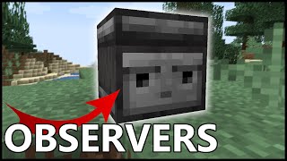 How To Use OBSERVERS In Minecraft [upl. by Lynda]