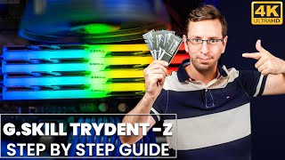 GSKILL TridentZ RGB RAM Installation And RGB SYNC Configuration [upl. by Eryt]