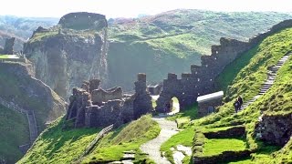 Tintagel Castle in Cornwall  The Land of King Arthur [upl. by Ayatan]