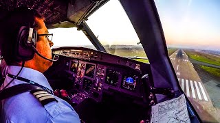 AZUL BRAZILIAN AIRLINES  COCKPIT Landing at Campinas Viracopos  Airbus A330200 [upl. by Bello199]