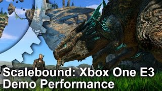 Scalebound Xbox One E3 2016 Gameplay FrameRate Test [upl. by Furtek151]