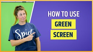 How To Use Green Screen In 4 Easy Steps [upl. by Fulmer]