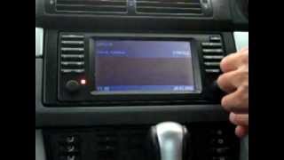 BMW E39 Radio service mode [upl. by Nylirehs]