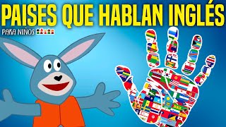 Países que hablan en INGLÉS [upl. by Adnoryt200]