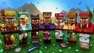 Everything You Need To Know About VILLAGERS In Minecraft [upl. by Latsyek]