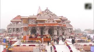 UP Shri Ram Janmabhoomi Temple All Set for the Pran Pratishtha Ceremony  News9 [upl. by Inerney568]