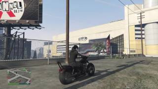 Custom Western Rat Bike Options amp Test  GtaV  Biker Dlc [upl. by Chandless560]