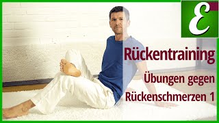 Rückentraining für zuhause ohne Geräte Teil 1 [upl. by Ennobe65]