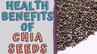 HEALTH BENEFITS OF CHIA SEEDS [upl. by Harte420]