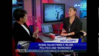 Robin Padilla on Headstart May 31 2010 45 [upl. by Ecinrahs]