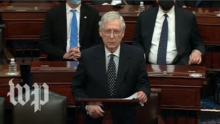 Watch Mitch McConnells full speech on counting the electoral college votes [upl. by Yrogiarc]