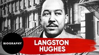 Langston Hughes Harlem Renaissance Poet Novelist Playwright  Biography [upl. by Llydnek]