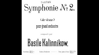 Vasily Kalinnikov  Symphony No 2 Score Video N Järvi [upl. by Eulau]