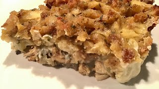 Rotisserie Chicken amp Stove Top Stuffing Casserole  Chicken Recipe [upl. by Anasor]