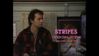 Stripes 1981  Opening Scene TV Edit [upl. by Nitsirt]