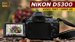 NIKON D5300  Video Test 1080p HD [upl. by Forrest]