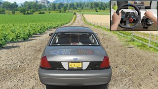 Ford Crown Victoria Police  Forza Horizon 4  Logitech g29  Shifter gameplay [upl. by Notsnhoj]