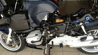 Changement de batterie Bmw R 1150 RT [upl. by Gnurt]