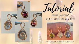 Wire Wrapping Tutorial  Mini Micro Cab Wraps One Wire Beginner [upl. by Notnirt43]