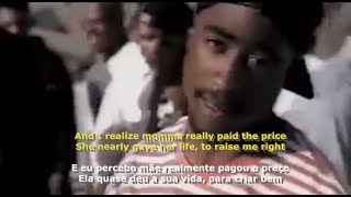 2Pac  Keep Ya Head Up lyricsletra [upl. by Atnovart]