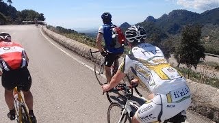 Mallorca Cycling Video for Indoor Training 80 Minute HD Drift Camera [upl. by Nagn]