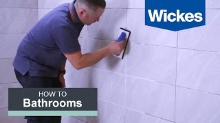 How to Grout Tiles with Wickes [upl. by Ball]