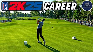 PGA TOUR 2K25 Career Mode Part 6 PGA TOUR DEBUT [upl. by Cogen]