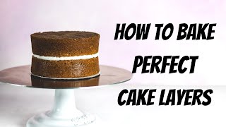 5 Tips for Perfectly Even Cake Layers [upl. by Jennica]